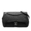 Chanel Large Lambskin CC Crossing Flap Secondhand