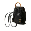 Gucci Suede Bamboo Drawstring Backpack Secondhand