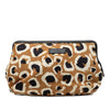 Gucci Leopard Print Canvas Pouch Secondhand