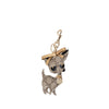 Gucci GG Supreme Brando Chihuahua Bag Charm and Key Chain Secondhand
