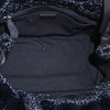 Prada Small Raffia Pompom Satchel Secondhand
