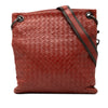 Secondhand Bottega Veneta Leather Intrecciato Crossbody