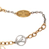 Louis Vuitton Gold Plated and Brass Logomania Bracelet Secondhand