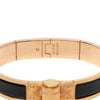 Hermès Narrow Enamel Charniere Uni Hinged Bracelet Secondhand