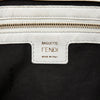 Fendi Zucca Embossed Leather Baguette Satchel Secondhand
