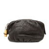 Gucci Leather Bamboo Cosmetic Pouch Secondhand
