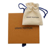 Louis Vuitton Gold Plated and Rhinestones LV Iconic Push Back Earrings Secondhand