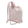 Chanel Tweed Deauville Drawstring Backpack Secondhand