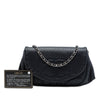 Chanel CC Caviar Half Moon Wallet on Chain Secondhand