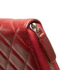 Chanel CC Quilted Caviar Zip Around Long Wallet Secondhand