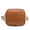 Burberry Mini Mega Check Canvas Ashby Tassel Bucket Bag Secondhand