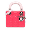 Dior Mini Tricolor Lambskin Cannage Lady Dior Secondhand