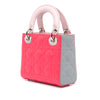 Dior Mini Tricolor Lambskin Cannage Lady Dior Secondhand