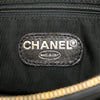 Chanel Embroidered Caviar Logo Shoulder Bag Secondhand