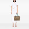 Gucci GG Canvas Web Tote Secondhand