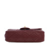 Chanel Mini Quilted Calfskin Crystal Pearls Chain Flap Secondhand