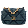 Chanel Medium Denim 19 Flap Secondhand