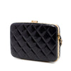 Chanel Large Glazed Goatskin Box With Chain Secondhand