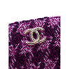 Chanel Mini CC Quilted Tweed Clutch With Chain Secondhand