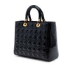 Dior Large Patent Cannage Lady Dior Secondhand