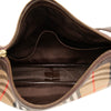 Burberry Haymarket Check Canvas Shoulder Bag Secondhand
