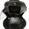 Chanel Lambskin and Satin Camellia Flower Evening Bag Secondhand