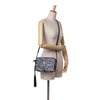 Saint Laurent Medium Grain de Poudre Monogram Graphic Print Lou Camera Bag Secondhand