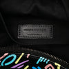 Saint Laurent Medium Grain de Poudre Monogram Graphic Print Lou Camera Bag Secondhand