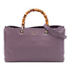 Gucci Medium Calfskin Bamboo Shopper Satchel Secondhand