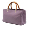 Gucci Medium Calfskin Bamboo Shopper Satchel Secondhand