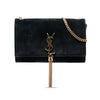 Saint Laurent Medium Suede Monogram Kate Tassel Crossbody Secondhand