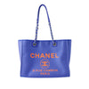 Secondhand Chanel Small Canvas Deauville Tote