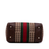 Gucci Cotton Seventies Web Boston Bag Secondhand