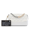 Chanel Quilted Aged Calfskin Gabrielle Clutch With Chain Secondhand