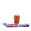 Hermès Rose De Compas Silk Twilly Scarf Secondhand