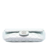 Chanel CC Quilted Iridescent Lambskin Glasses Case with Chain Secondhand