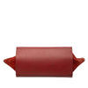 Celine Small Drummed Calfskin and Suede Trapeze Satchel Secondhand