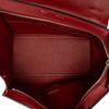 Celine Small Drummed Calfskin and Suede Trapeze Satchel Secondhand