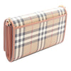 Burberry House Check Coated Canvas Wallet On Chain Secondhand