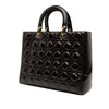 Dior Large Patent Cannage Lady Dior Secondhand