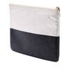 Chanel Medium Bicolor Goatskin Boy O Case Clutch Secondhand