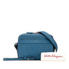 Secondhand Ferragamo Embossed Leather Gancini Crossbody