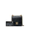 Chanel Mini Goatskin Chic Pearls Clutch On Chain Secondhand
