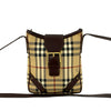 Burberry Haymarket Check Coated Canvas Crossbody Secondhand