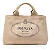 Prada Small Canvas Canapa Logo Tote Secondhand