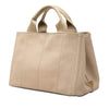 Prada Small Canvas Canapa Logo Tote Secondhand