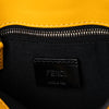 Fendi Sarah Coleman Small Glazed Fabric FF Vertigo Convertible Baguette Pouch Secondhand