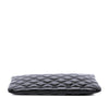 Chanel Medium Quilted Patent O Case Clutch Secondhand