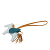 Hermès Milo Lambskin and Swift GriGri Rodeo Pegase Bag Charm PM Secondhand