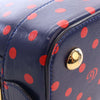 Gucci Small Calfskin Polka Dot Horsebit 1955 Top Handle Satchel Secondhand